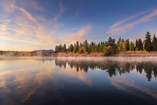 Jones, Adam 아티스트의 Tranquil autumn scene along Snake River-Grand Teton National Park-Wyoming작품입니다.